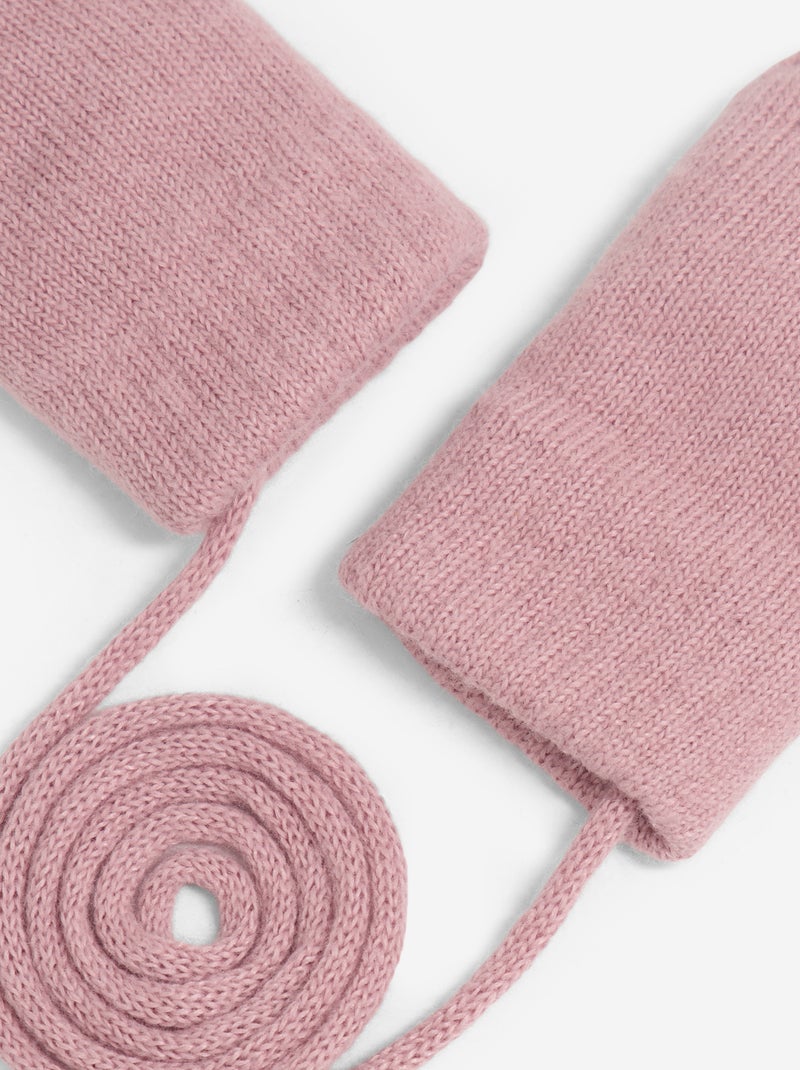 Paar wanten met trekkoord Rose - Kiabi
