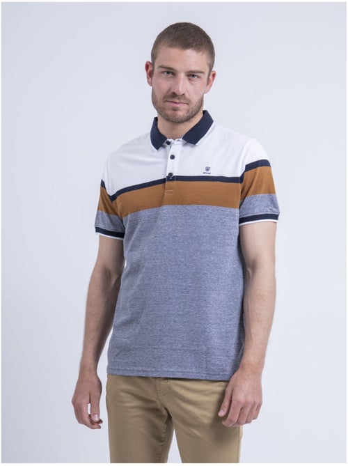 Pabenol gestreept poloshirt met korte mouwen - Kiabi Pabenol gestreept poloshirt met korte mouwen - Kiabi