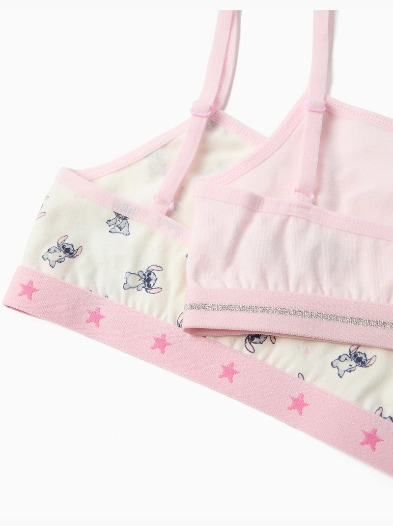 Pack 2 hauts « stitch » disney©, mo fashion Rose - Kiabi