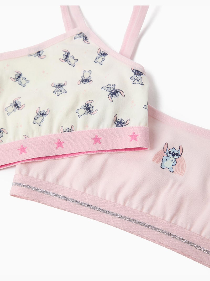Pack 2 hauts « stitch » disney©, mo fashion Rose - Kiabi