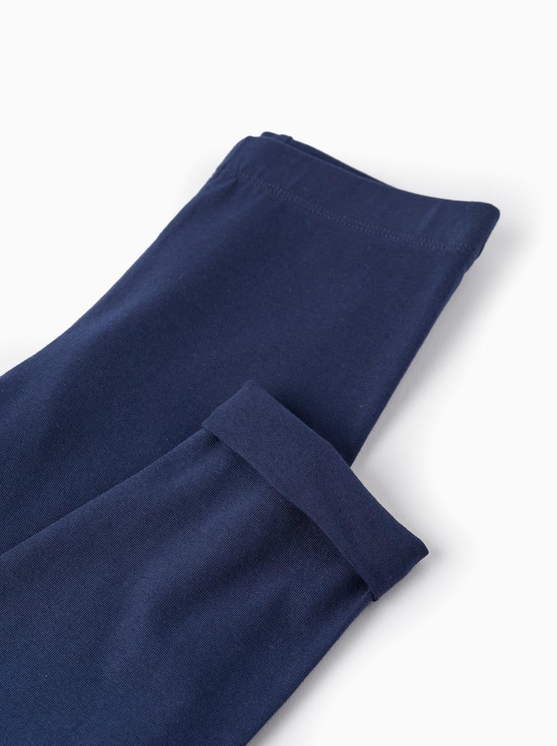 Pack 2 Leggings Bleu nuit - Kiabi