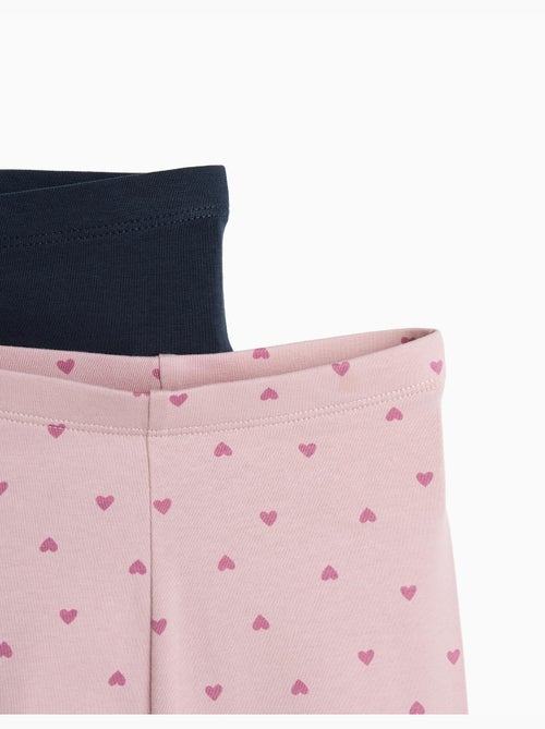 Pack 2 leggings, mo fashion - Kiabi Pack 2 leggings, mo fashion - Kiabi