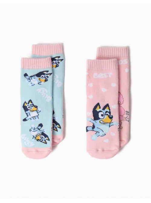 Pack 2 paires de chaussettes 'bluey', mo fashion - Kiabi Pack 2 paires de chaussettes 'bluey', mo fashion - Kiabi