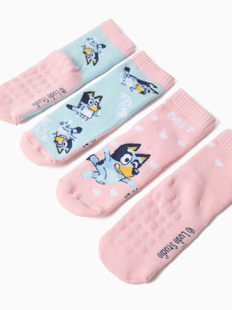 Pack 2 paires de chaussettes 'bluey', mo fashion Multicolore - Kiabi