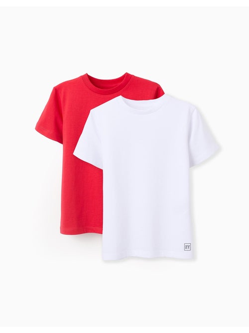 Pack 2 T-shirts en Coton - Kiabi