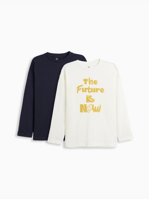 Pack 2 t-shirts, mo fashion - Kiabi Pack 2 t-shirts, mo fashion - Kiabi