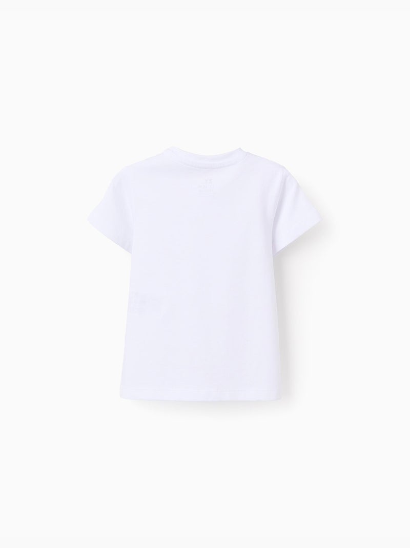 Pack 2 T-shirts Unis en Coton Blanc - Kiabi