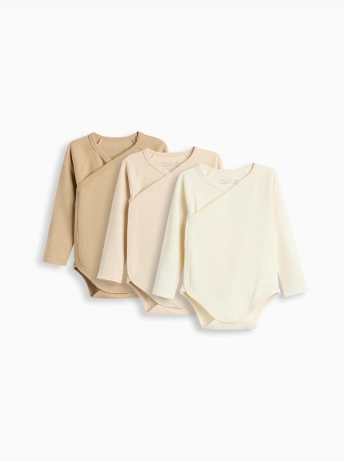 Pack 3 bodies kimono, mo fashion - Kiabi Pack 3 bodies kimono, mo fashion - Kiabi