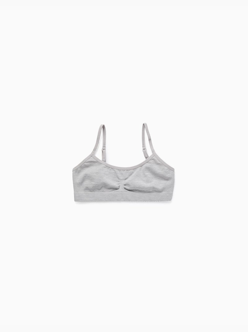 Pack 3 Soutiens-Gorge de Microfibre Blanc Gris - Kiabi