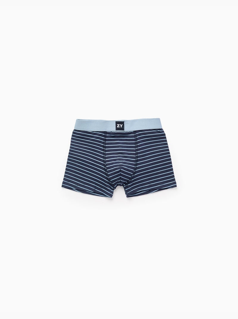 Pack 4 Boxers à Rayures Multicolore - Kiabi