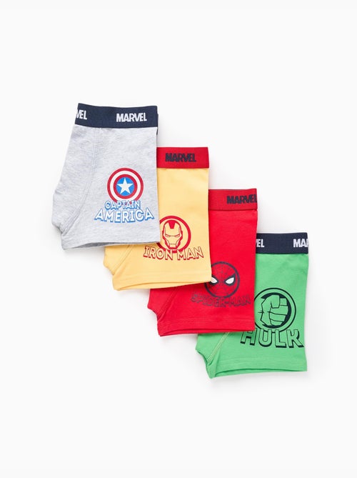 Pack 4 Boxers Avengers - Kiabi