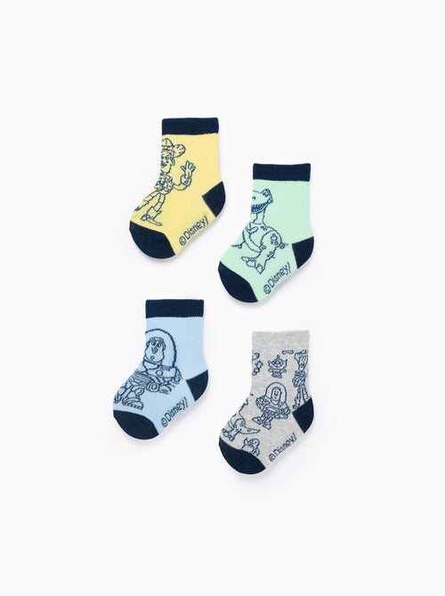 Pack 4 paires de chaussettes toy story - Kiabi Pack 4 paires de chaussettes toy story - Kiabi