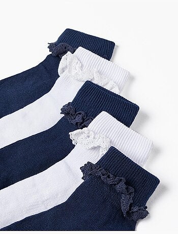 Pack 5 Paires de Chaussettes avec Crochet