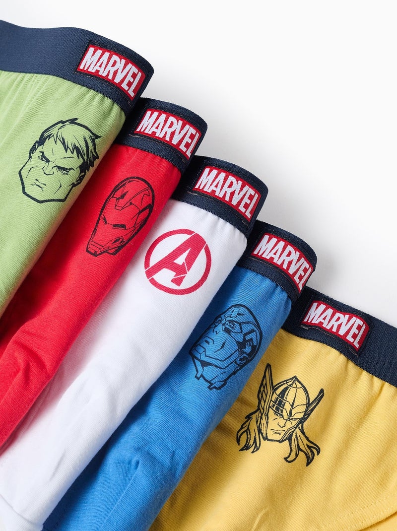 Pack 5 Slips Avengers Multicolore - Kiabi