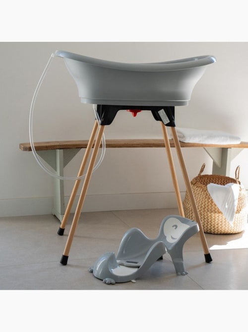 Pack baignoire thermobaby vasco 5 en 1 blanc muguet - fabriqué en france - Kiabi
