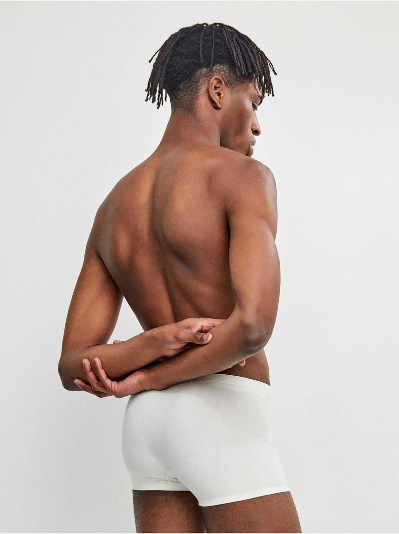 Pack de 2 boxers homme Blanc - Kiabi