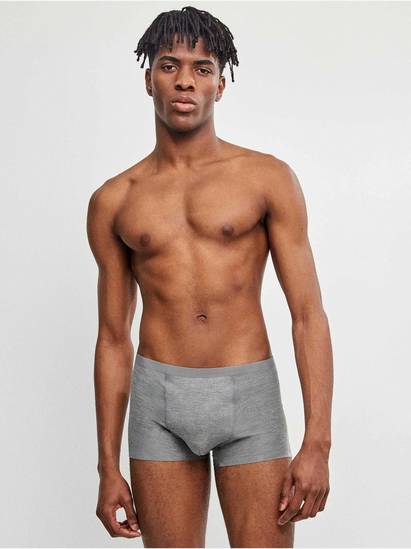 Pack de 2 boxers homme Gris chiné - Kiabi