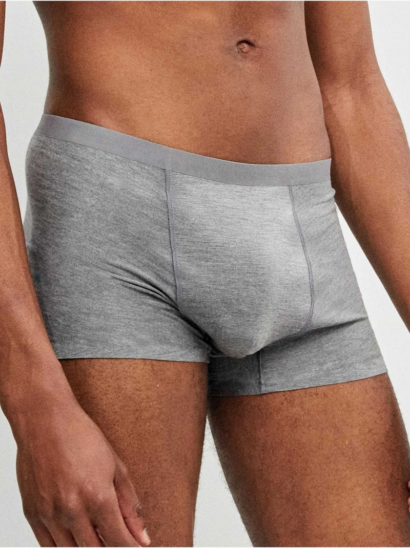 Pack de 2 boxers homme Gris chiné - Kiabi