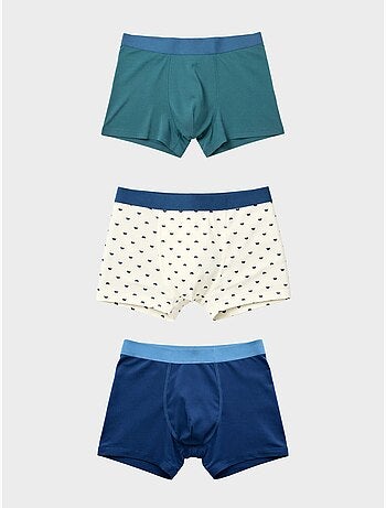 Pack de 3 boxers homme