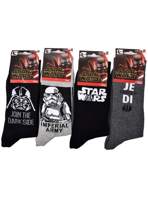 Pack de Chaussettes Adulte Licence Fantaisies-Assortiment modèles photos selon arrivages- - Pack de - Kiabi Pack de Chaussettes Adulte Licence Fantaisies-Assortiment modèles photos selon arrivages- - Pack de - Kiabi