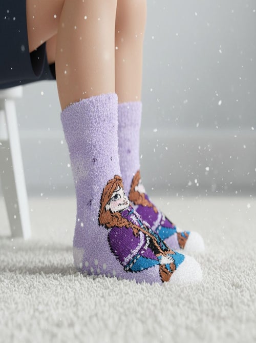 Pack de Chaussettes Antidérapantes Enfant DISNEY -LA REINE DES NEIGES (Lot de 4) - Kiabi Pack de Chaussettes Antidérapantes Enfant DISNEY -LA REINE DES NEIGES (Lot de 4) - Kiabi