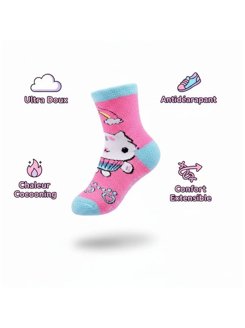 Pack de Chaussettes Antidérapantes Enfant GABBY'S (Lot de 4) - Kiabi Pack de Chaussettes Antidérapantes Enfant GABBY'S (Lot de 4) - Kiabi