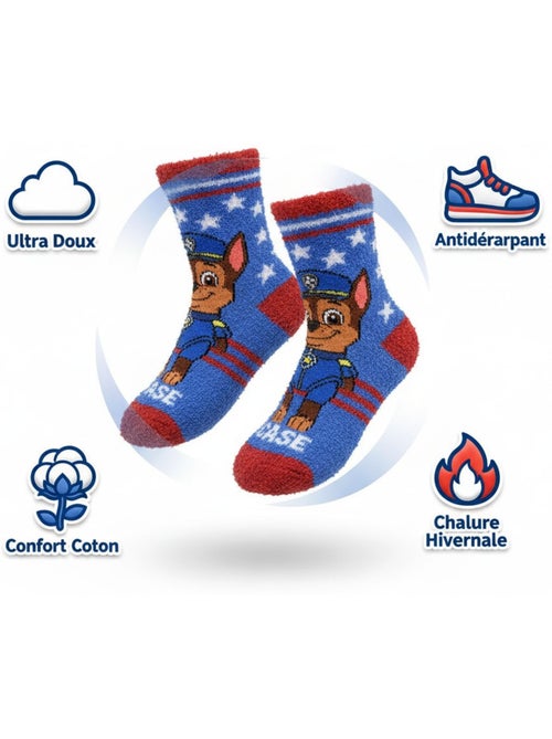 Pack de Chaussettes Antidérapantes Enfant PAT PATROUILLE (Lot de 4) - Kiabi