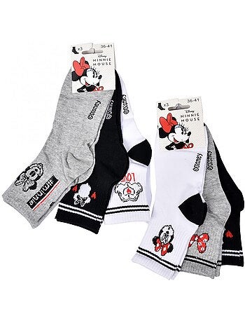 Pack de Chaussettes Femme Licence Fantaisies-Assortiment modèles photos selon arrivages - Pack de 6