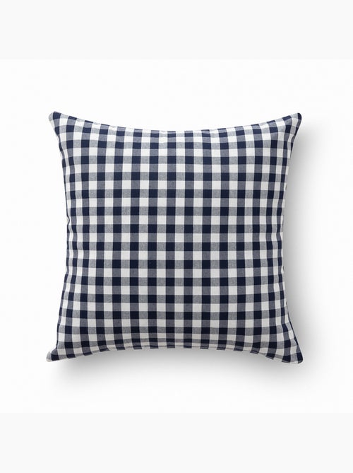 Pack de deux housses de coussin à carreaux vichy, en tissu imperméable - Gamusi. - Kiabi Pack de deux housses de coussin à carreaux vichy, en tissu imperméable - Gamusi. - Kiabi