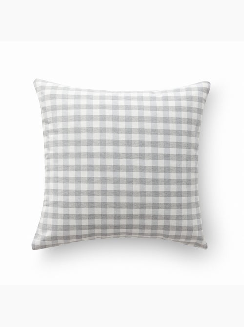 Pack de deux housses de coussin à carreaux vichy, en tissu imperméable - Gamusi. - Kiabi Pack de deux housses de coussin à carreaux vichy, en tissu imperméable - Gamusi. - Kiabi