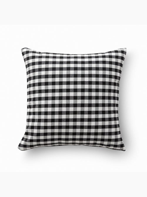 Pack de deux housses de coussin à carreaux vichy, en tissu imperméable - Gamusi. - Kiabi Pack de deux housses de coussin à carreaux vichy, en tissu imperméable - Gamusi. - Kiabi