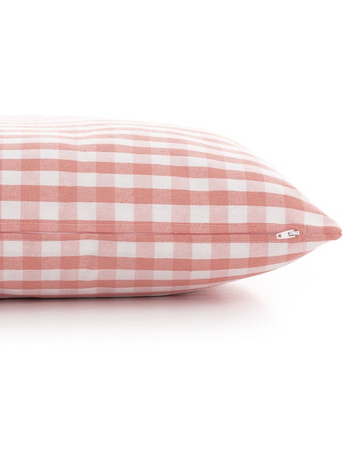 Pack de deux housses de coussin à carreaux vichy, en tissu imperméable - Gamusi. - Kiabi Pack de deux housses de coussin à carreaux vichy, en tissu imperméable - Gamusi. - Kiabi