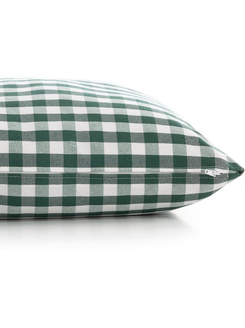 Pack de deux housses de coussin à carreaux vichy, en tissu imperméable - Gamusi. - Kiabi Pack de deux housses de coussin à carreaux vichy, en tissu imperméable - Gamusi. - Kiabi