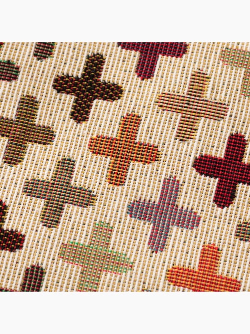 Pack de deux housses de coussin avec motif géométrique, tissu en fil teint - Gamusi. - Kiabi Pack de deux housses de coussin avec motif géométrique, tissu en fil teint - Gamusi. - Kiabi