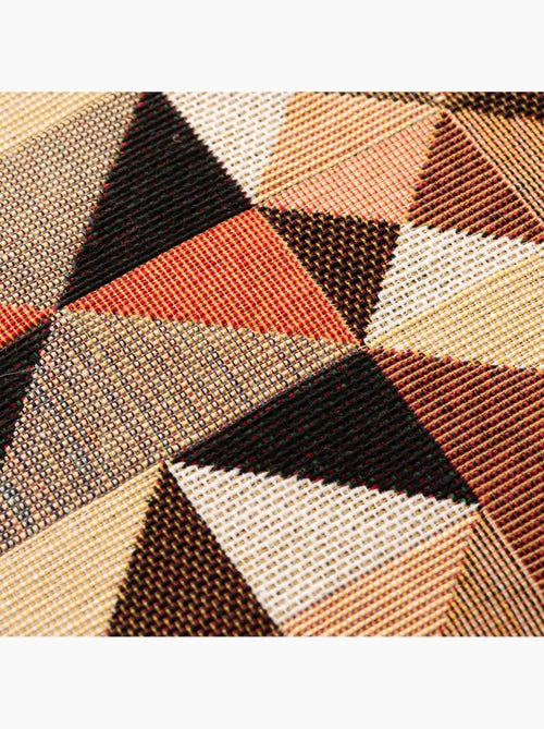 Pack de deux housses de coussin avec motif géométrique, tissu en fil teint - Gamusi. - Kiabi Pack de deux housses de coussin avec motif géométrique, tissu en fil teint - Gamusi. - Kiabi