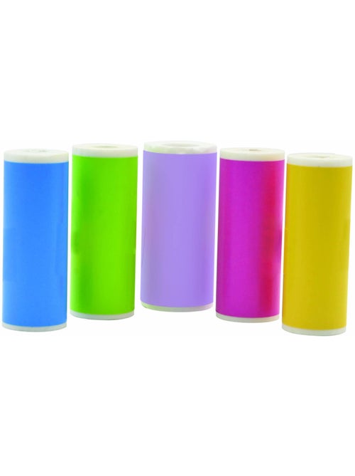 Pack de recharge contenant 10 rouleaux autocollants pour les références star cam dj150 et dj160 - Kiabi Pack de recharge contenant 10 rouleaux autocollants pour les références star cam dj150 et dj160 - Kiabi