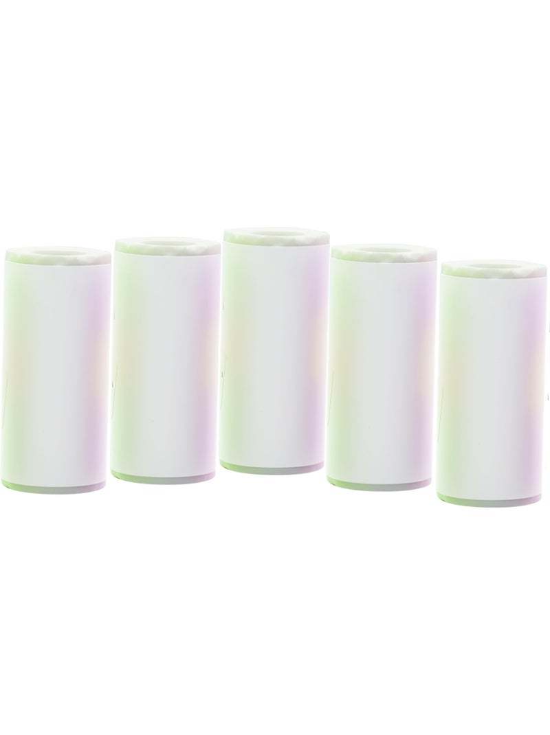 Pack de recharge contenant 10 rouleaux autocollants pour les références star cam dj150 et dj160 Blanc - Kiabi