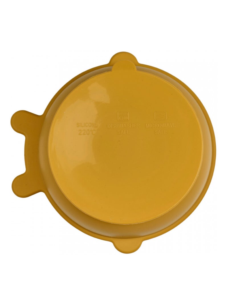 Pack repas silicone Jaune - Kiabi