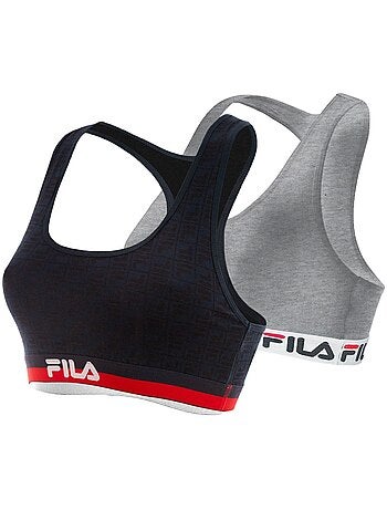 Pack surprise de 2 brassières coton femme fila