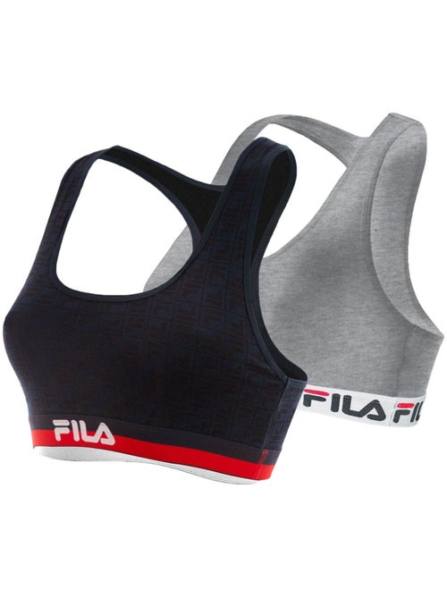 Pack surprise de 2 brassières coton femme fila - Kiabi