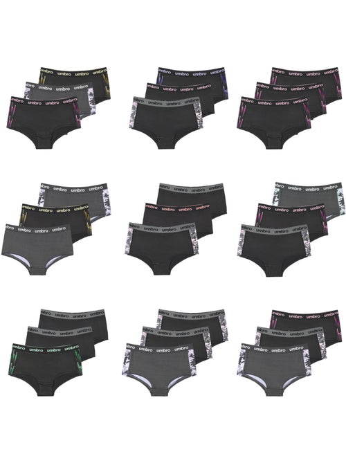 Pack surprise de 3 culottes femme umbro - Kiabi