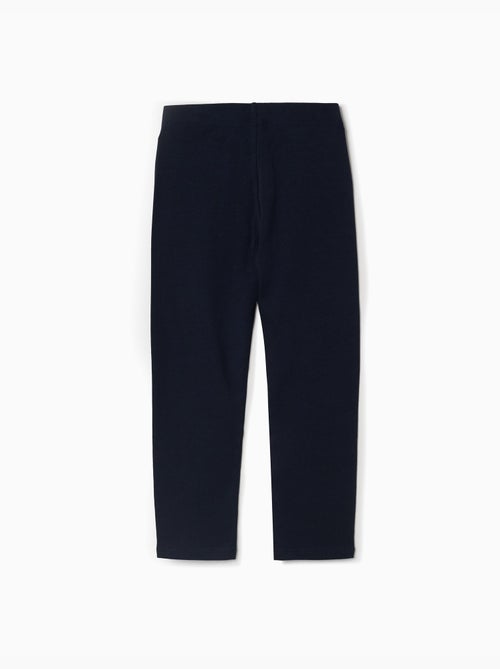 Pack van 2 effen en bedrukte leggings - Kiabi Pack van 2 effen en bedrukte leggings - Kiabi