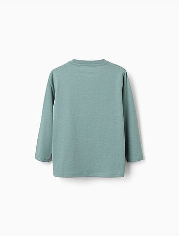 Pack van 2 t-shirts met lange mouwen en prints