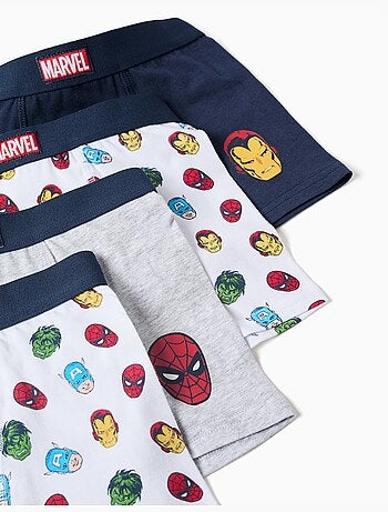 Pack van 4 boxershorts met avengers prints