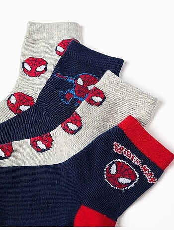 Pack van 4 paar sokken met spider-man