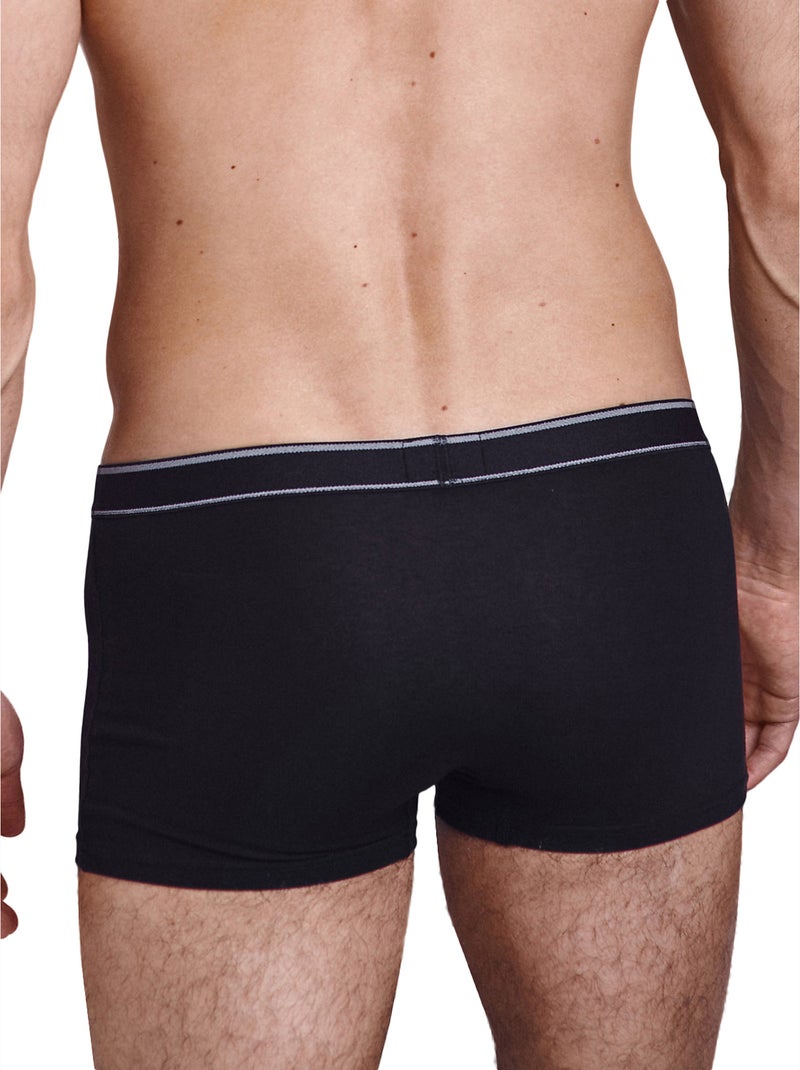 Pack x2 boxers apolon Noir - Kiabi