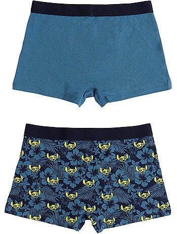 Pack x2 boxers lilo et stitch disney