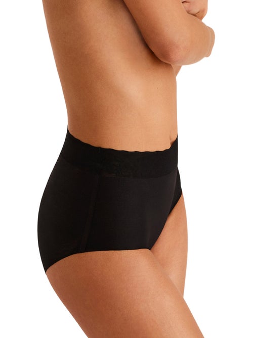 Pack x2 culottes taille haute essential - Kiabi Pack x2 culottes taille haute essential - Kiabi