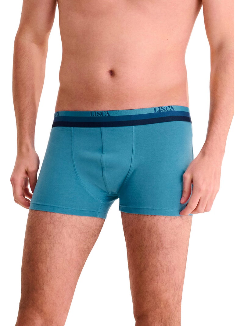 Pack x3 boxers olympus Bleu - Kiabi