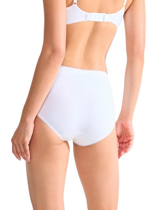 Pack x4 culottes basic plus - Kiabi Pack x4 culottes basic plus - Kiabi